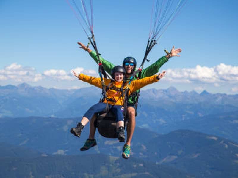 Billet Vol en parapente classique en tandem au départ de Bischling, Werfenweng, Autriche