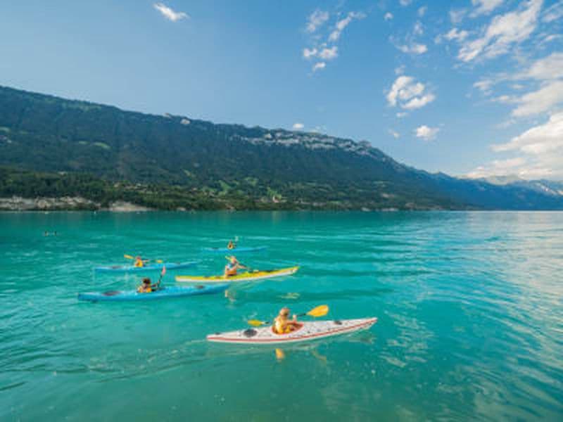 Excursion en kayak sur le lac de Brienz, Interlaken