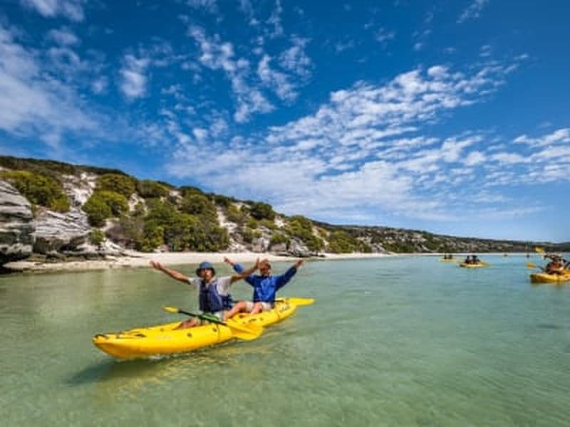 Excursion en kayak de mer dans le Parc national de la Côte Ouest depuis Langebaan