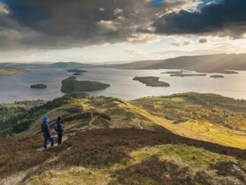 Randonnée guidée et circuit d'aventure dans les Highlands écossais, au départ d'Édimbourg