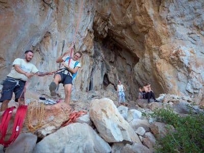 Billet Escalade et descente en rappel près de Kallithea à Rhodes