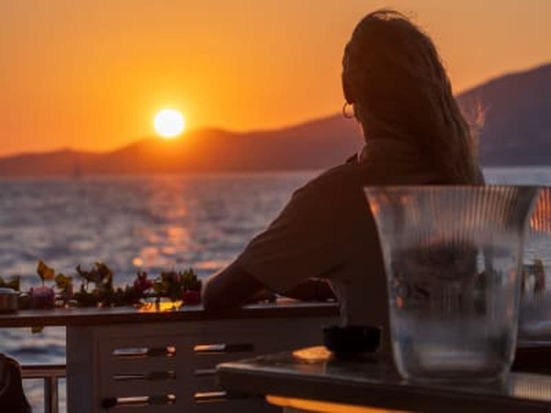 Balade en catamaran aux îles Sanguinaires au coucher du soleil depuis Ajaccio