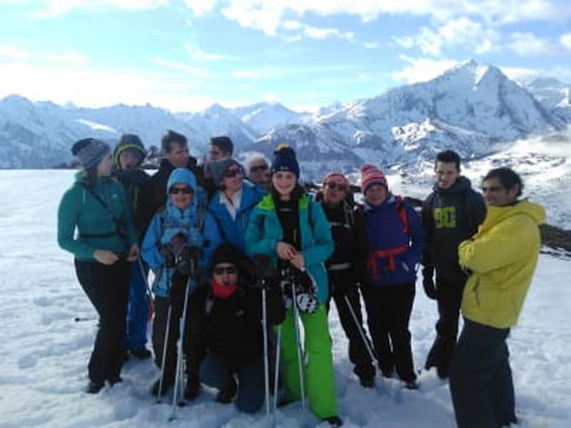 Randonnée guidée en raquettes dans le Val d'Azun, près d'Argelès-Gazost