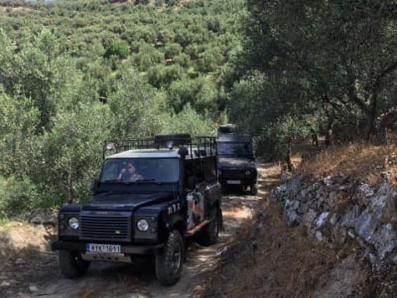 Excursion en jeep tout compris au départ de Réthymnon