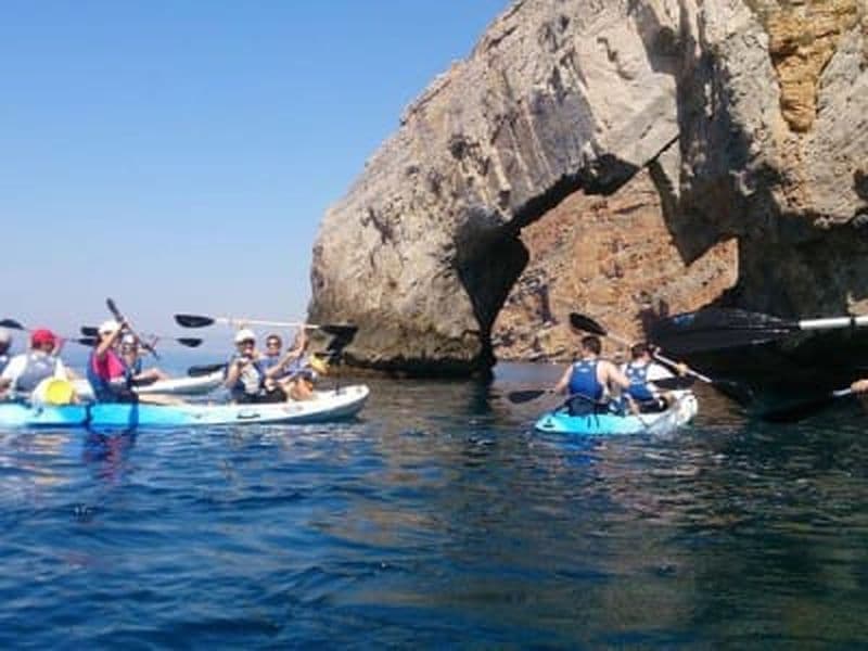 Billet Excursion en kayak et en plongée libre dans la baie de Mazarron, près de Carthagène en Murcie