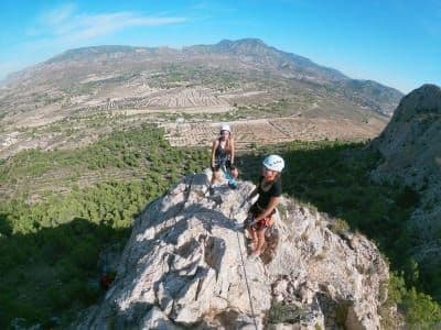 Via Ferrata de la Sierra de Lugar, près de Murcie