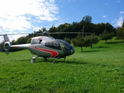 Vol privé en hélicoptère depuis Lausanne
