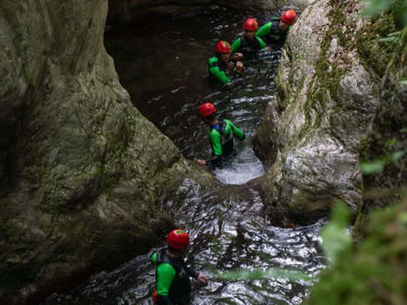 Canyon du Rio Selvano en Toscane