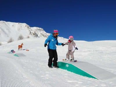 Cours de Snowboard pour Enfants à Vars