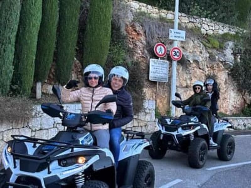Excursion en quad électrique à Fréjus