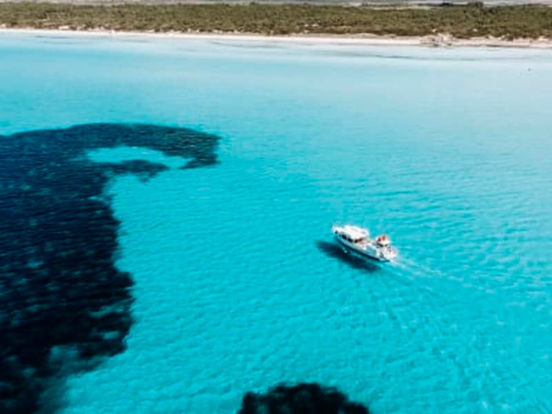 Balade en bateau à la plage d'Es Trenc depuis Colònia de Sant Jordi, Majorque