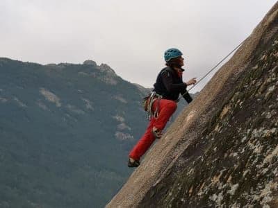 Cours d'escalade à Torrelodones près de Madrid
