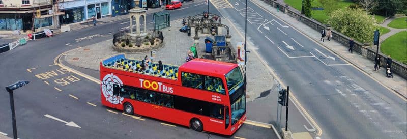 Bus touristique de Bath