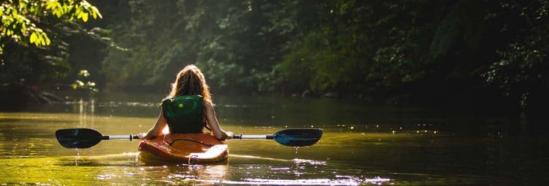 Billet Descente de l'Oria en kayak