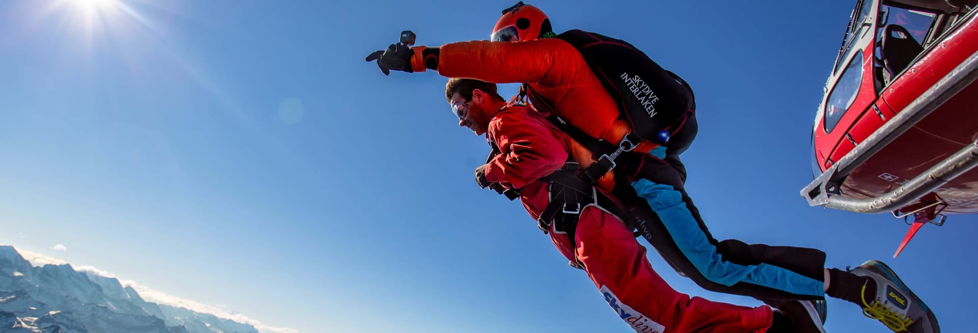 Saut en parachute à Interlaken