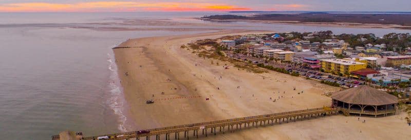 Excursion à Tybee Island + Observation de dauphins