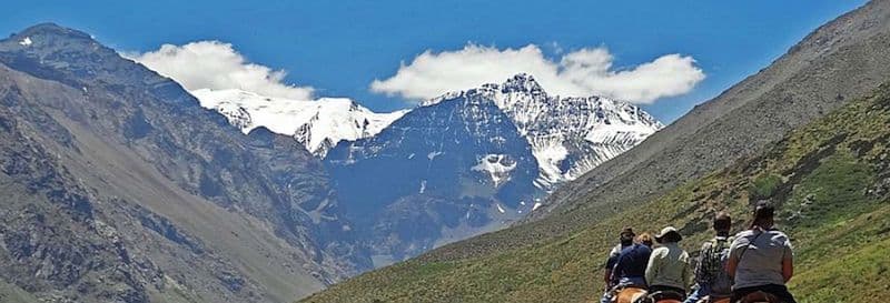 Balade à cheval dans le parc de Yerba Loca
