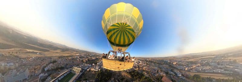 Vol en montgolfière au-dessus de Mérida