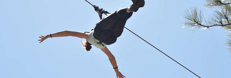 Tyrolienne à Flagstaff