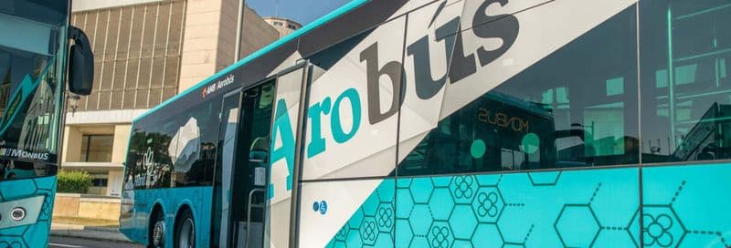 Bus entre l'aéroport El Prat et Barcelone