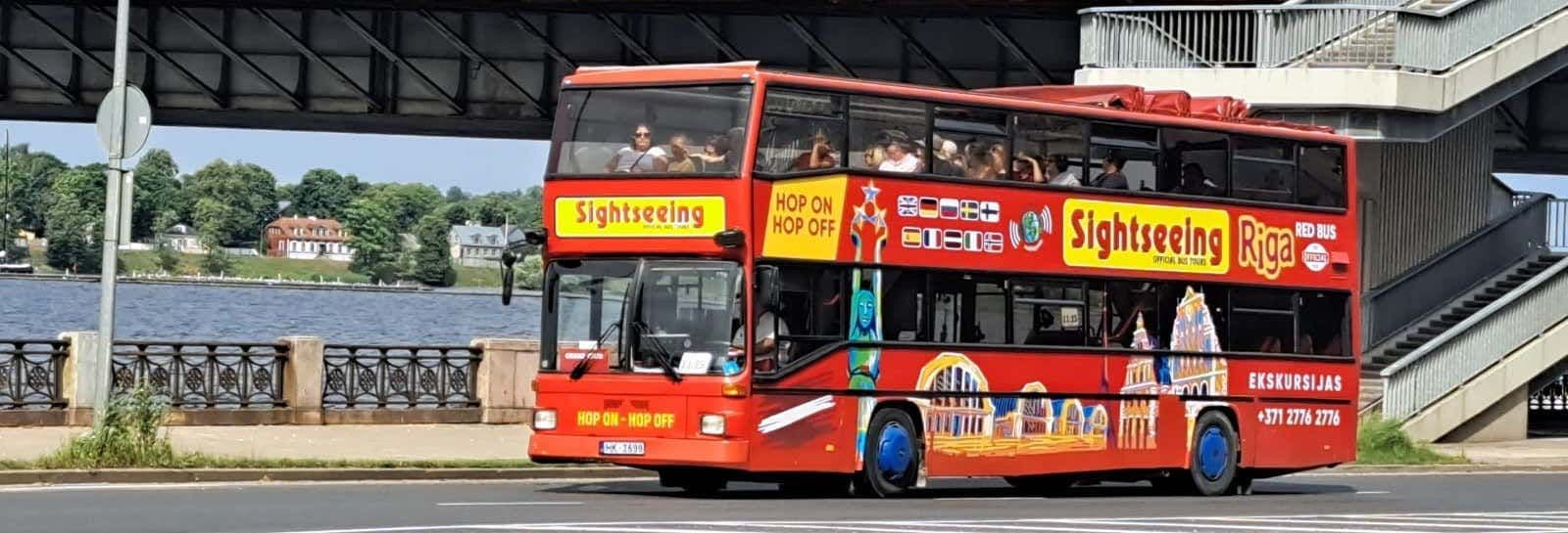 Bus touristique de Riga