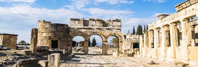 Excursion à Hierápolis et Pamukkale en avion