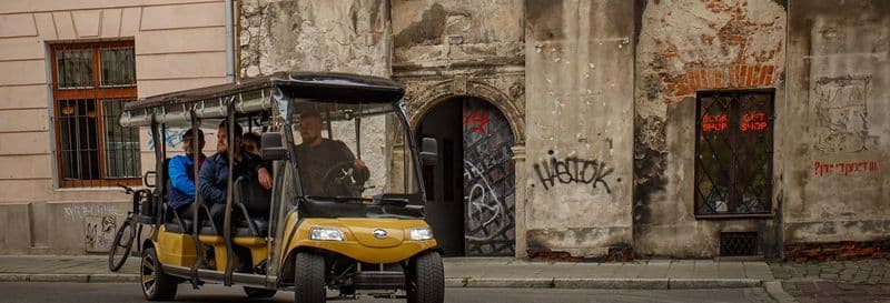 Balade en buggy dans Cracovie