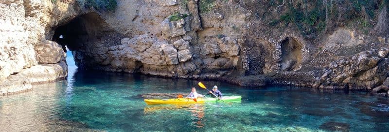 Balade en kayak à Sorrente