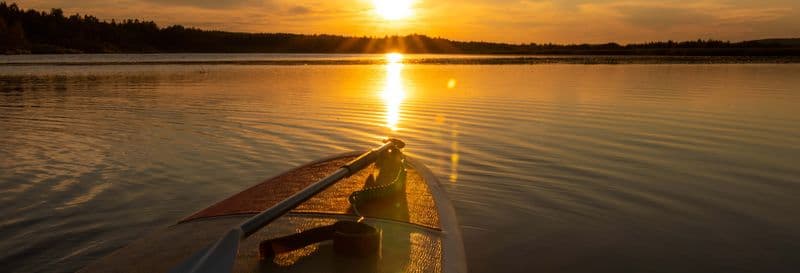 Billet Paddle sous le soleil de minuit à Rovaniemi