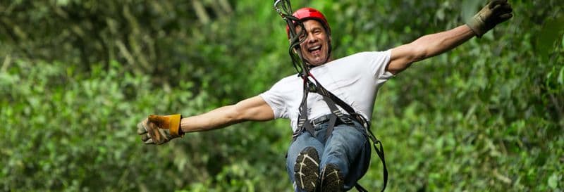 Balade en quad dans la jungle maya + Circuit de tyrolienne