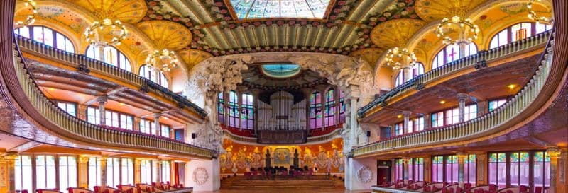 Visite du Palau de la Música Catalana