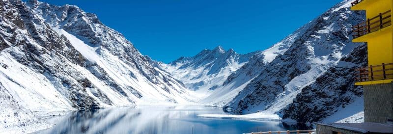 Station de ski Portillo, Laguna del Inca et Viña San Esteban
