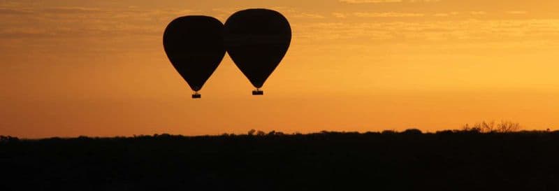 Vol en montgolfière au-dessus d'Alice Springs