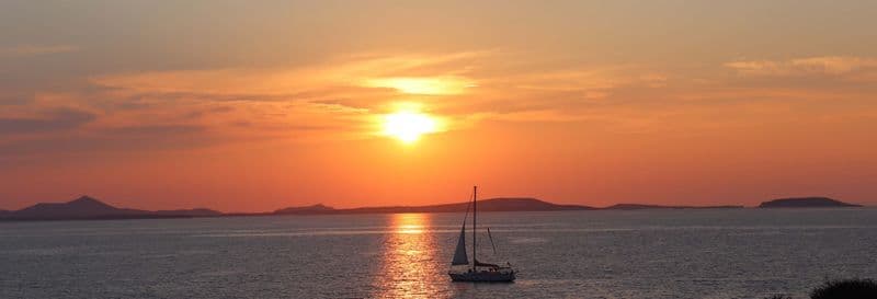 Billet Balade en voilier au coucher du soleil avec dîner
