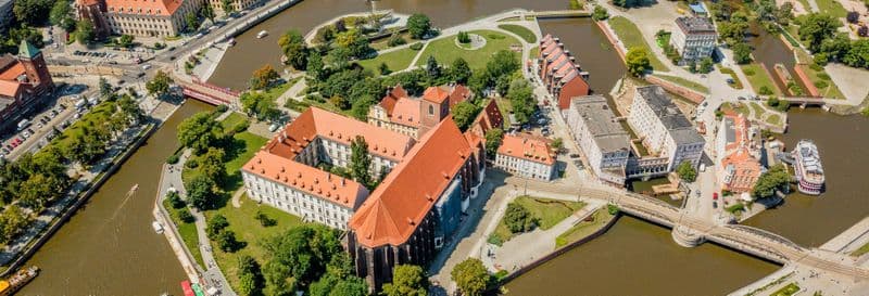 Free tour des îles de Wroclaw
