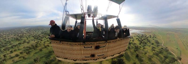 Billet Vol en montgolfière au-dessus de Cáceres