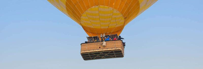 Vol en montgolfière à Teotihuacán