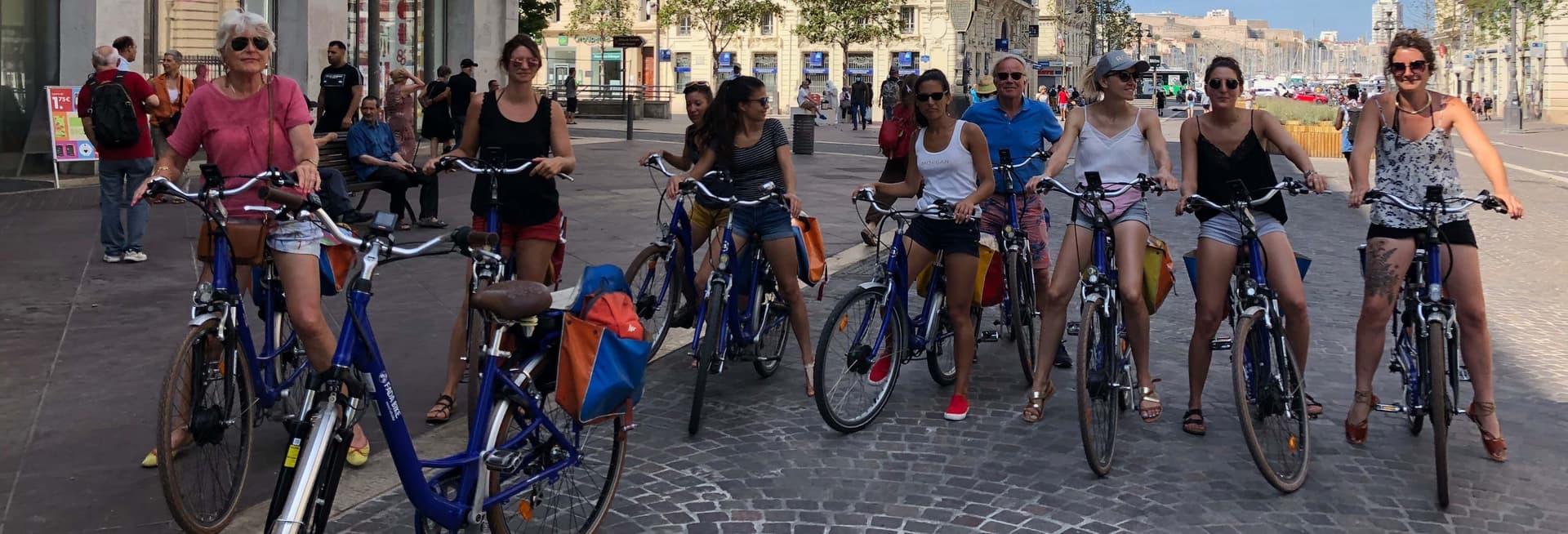Balade à vélo dans Marseille