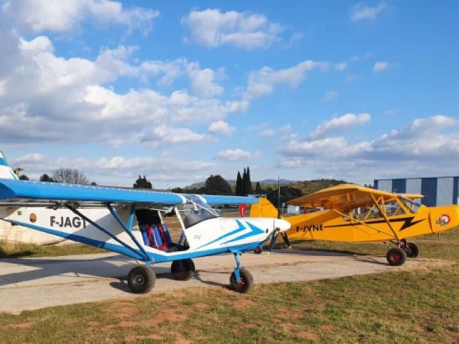 Billet Baptême de l'air en ULM Multiaxes à Puget-ville (83)