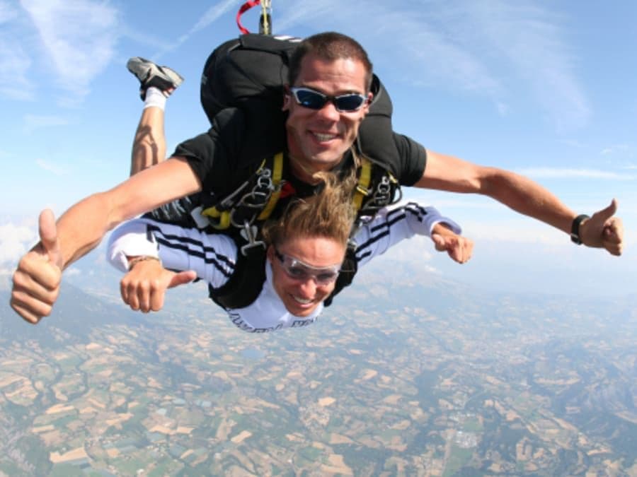Saut en Parachute en tandem à Tallard (05)