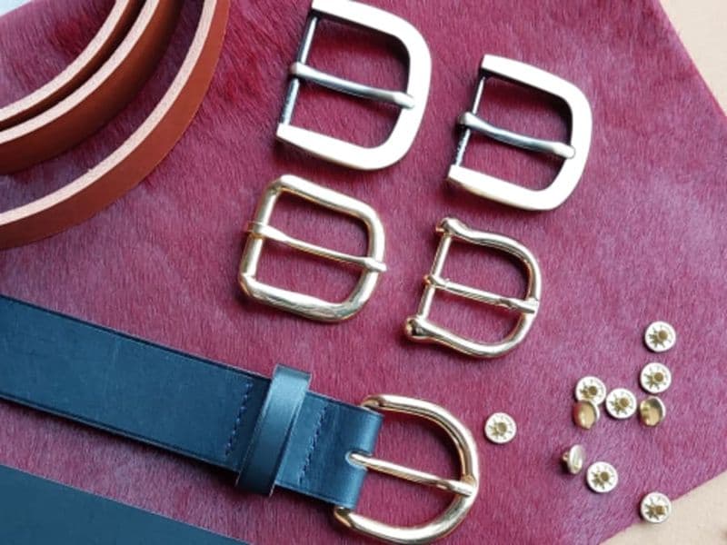 Atelier création de ceinture en cuir à Rennes (35)