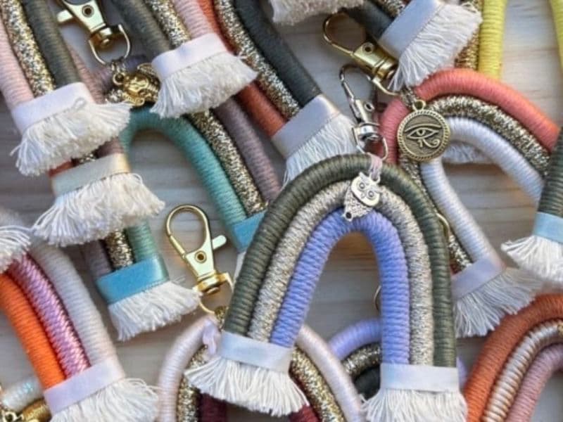 Billet Atelier porte-clé en macramé à Toulouse (31)