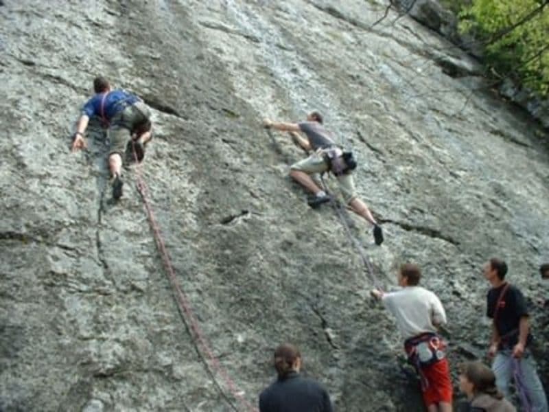 Billet Escalade de la falaise Haut-Somont à Yenne (73)
