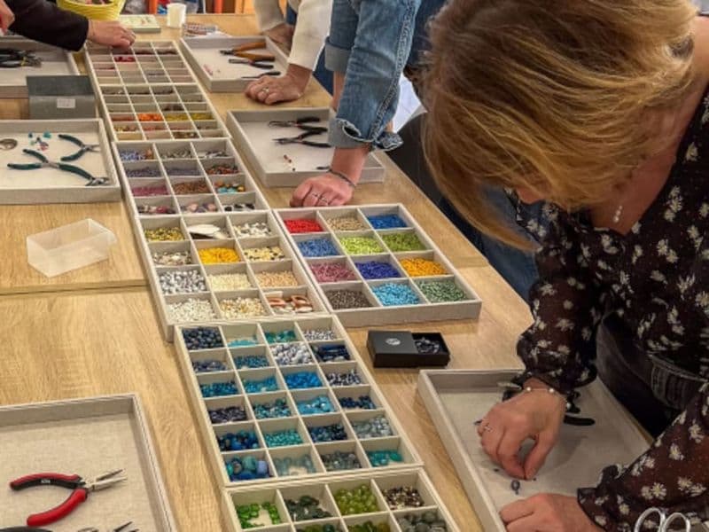 Atelier création d'un bijou près de Reims (51)
