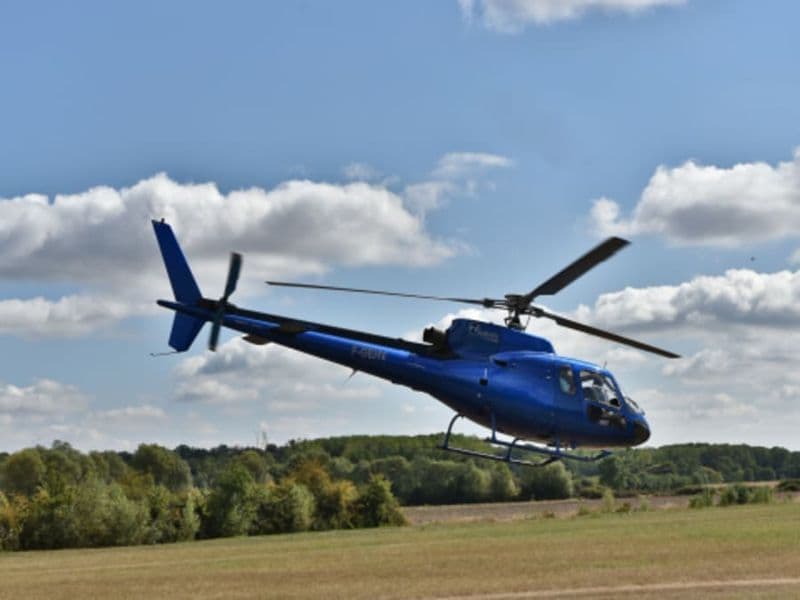 Vol en hélicoptère à Blois (41)