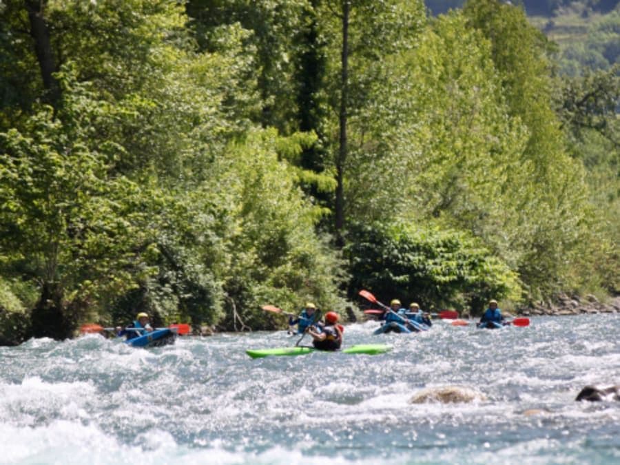 Demi-journée de Kayak Air Boat sur le Gave de Pau