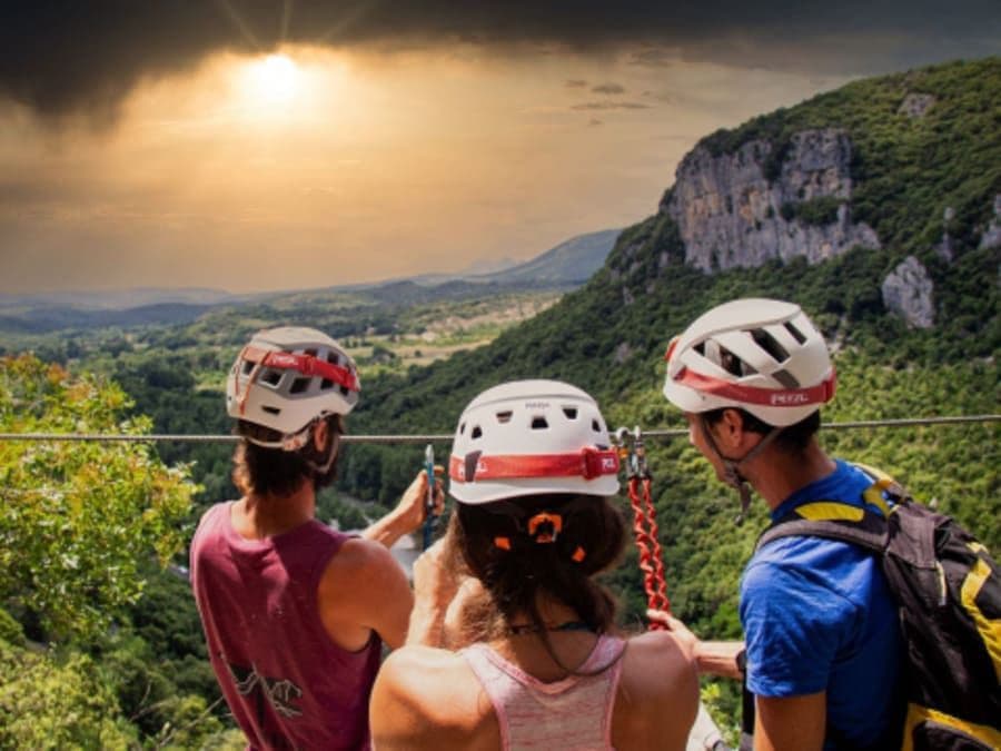 Via Ferrata Grottes des Desmoiselles à Saint-Bauzille-de-Putois
