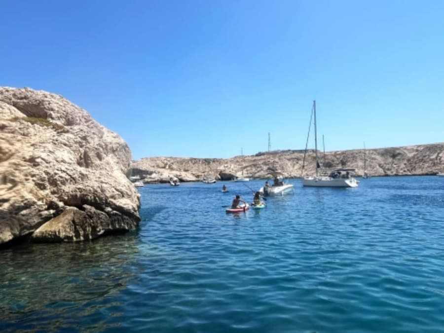 Snorkeling et baignade aux calanques du Frioul à Marseille (13)