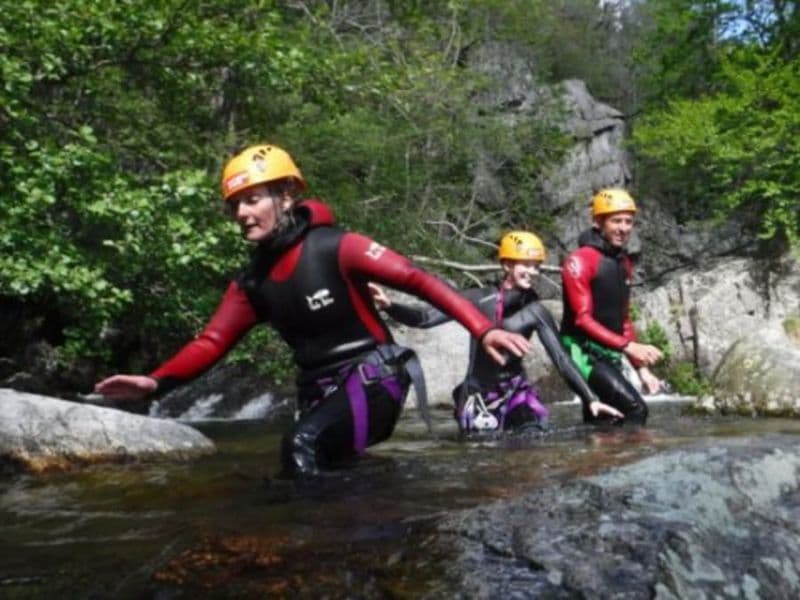 Billet Canyoning tyrolienne splach à Borne (07)