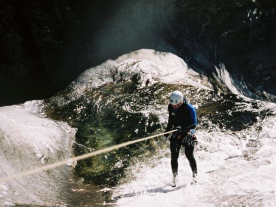 Canyoning au canyon de Bellevaux (74)
